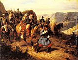 Returning from Battle by Hippolyte Bellange